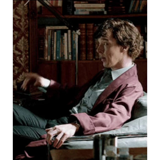 ☝ Стикер «Шерлок/Sherlock» для Telegram