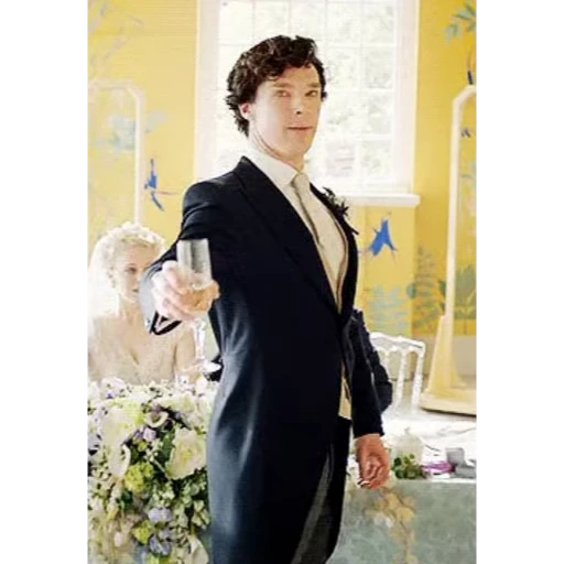 🥂 Стикер «Шерлок/Sherlock» для Telegram