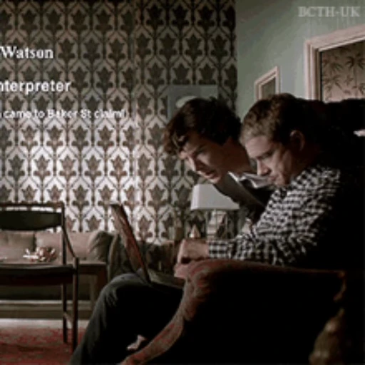 🤨 Стикер «Шерлок/Sherlock» для Telegram