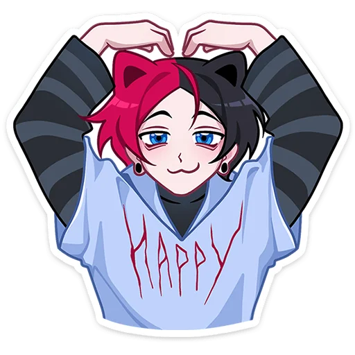 ❤ Стикер «Школьник Чич без надписей» для Telegram