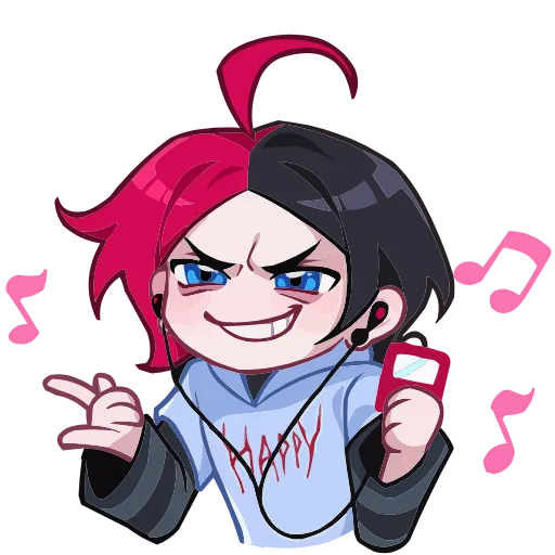 🤘 Эмодзи «Школьник Чич» для Telegram