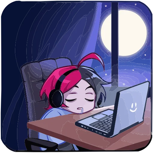 😴 Эмодзи «Школьник Чич» для Telegram