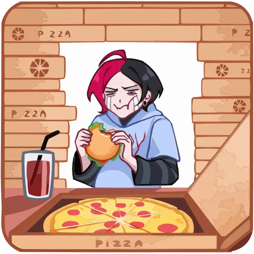 🍕 Эмодзи «Школьник Чич» для Telegram