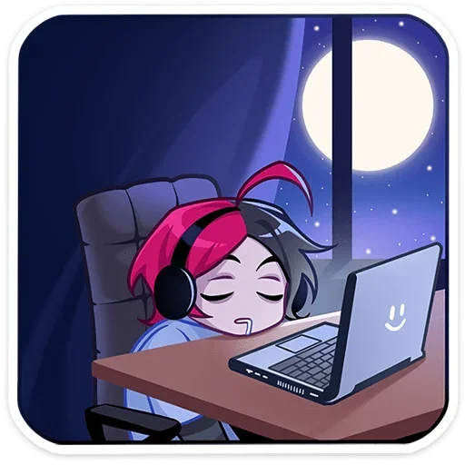 😴 Стикер «Школьник Чич Без Текста» для Telegram