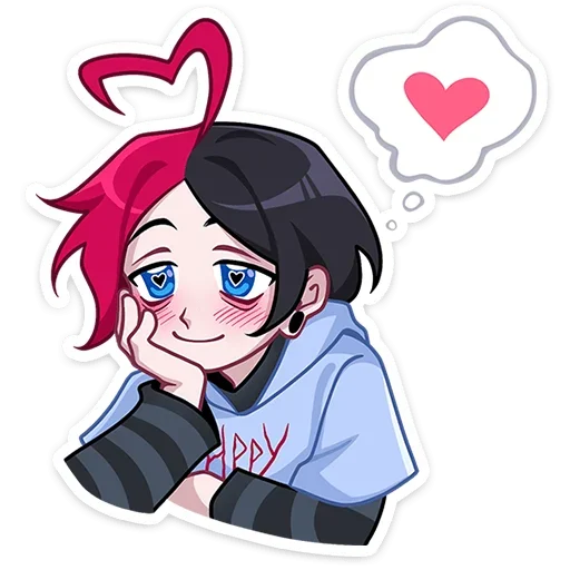 🥰 Стикер «Школьник Чич Без Текста» для Telegram