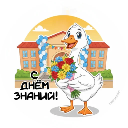 💐 Стикер «Гусь» для Telegram