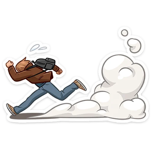 🏃‍♂ Стикер «Скотт Леон» для Telegram