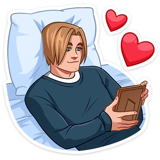 😍 Стикер «Скотт Леон» для Telegram