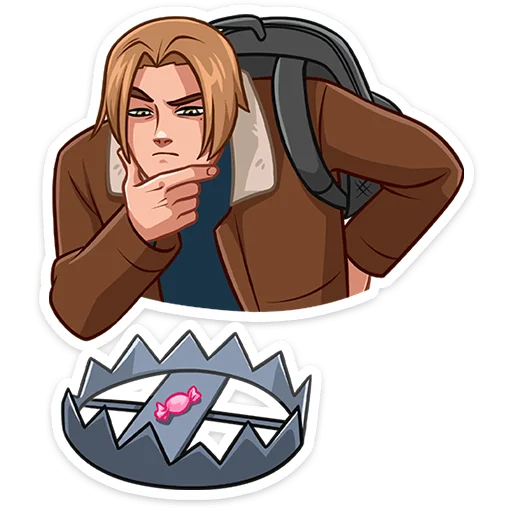 🤔 Стикер «Скотт Леон» для Telegram