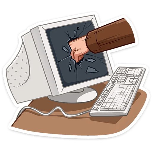 👊 Стикер «Скотт Леон» для Telegram