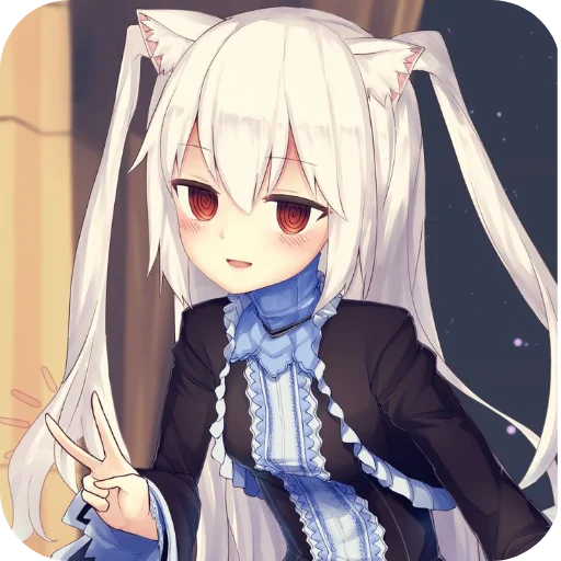 Стикерпак Nora Cat для Telegram — скачать