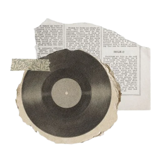 💿 Стикер «Scrapbooking» для Telegram