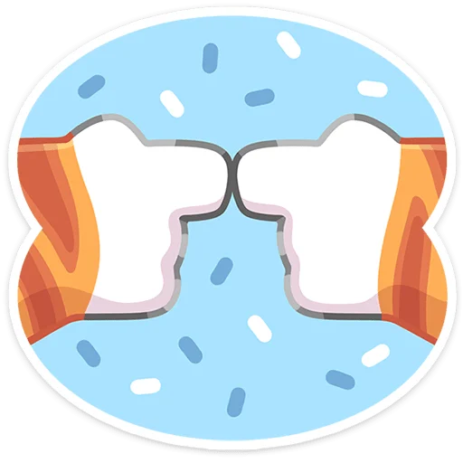 🐾 Стикер «Лапки-Царапки» для Telegram