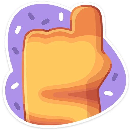 🐾 Стикер «Лапки-Царапки» для Telegram
