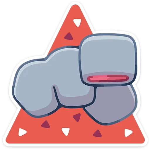 🫵 Стикер «Лапки царапки» для Telegram
