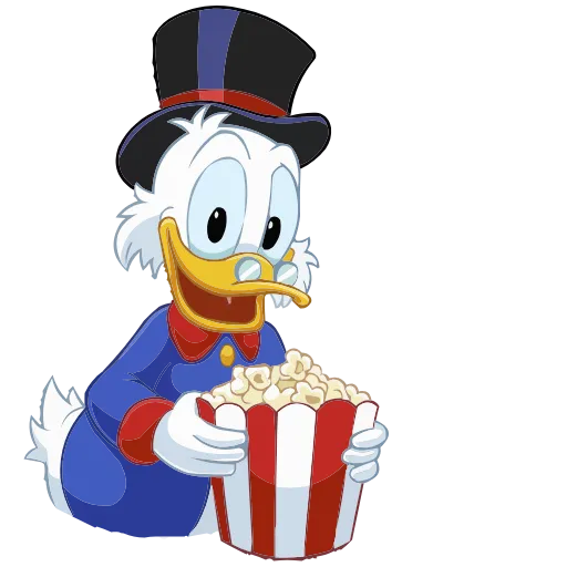 🍿 Эмодзи «Скрудж МакДак» для Telegram