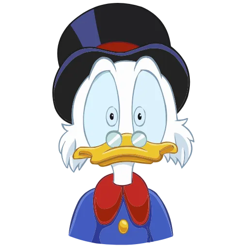😳 Эмодзи «Скрудж МакДак» для Telegram