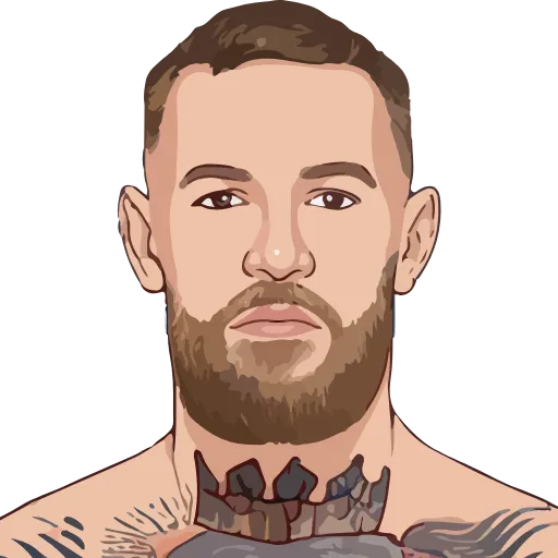 🥊 Эмодзи «🥊 UFC - эмодзи с юфс знаменитостями» для Telegram