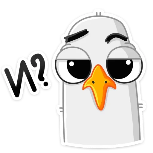 🤨 Стикер «Чайка Сэм» для Telegram