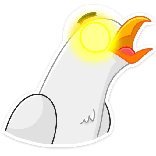 😳 Стикер «Чайка Сэм» для Telegram