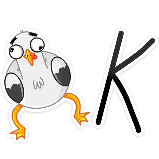 👌 Стикер «Чайка Сэм» для Telegram