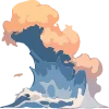 🌊 Эмодзи «Морские волны» для Telegram