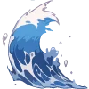 🌊 Эмодзи «Морские волны» для Telegram