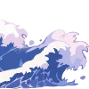 🌊 Эмодзи «Морские волны» для Telegram