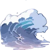 🌊 Эмодзи «Морские волны» для Telegram
