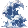 🌊 Эмодзи «Морские волны» для Telegram