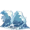 🌊 Эмодзи «Морские волны» для Telegram