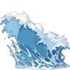 🌊 Эмодзи «Морские волны» для Telegram