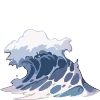 🌊 Эмодзи «Морские волны» для Telegram