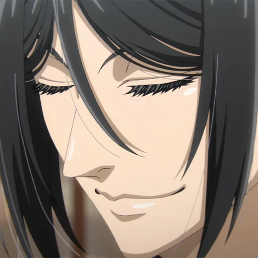 🔲 Стикер «Sebastian Michaelis» для Telegram