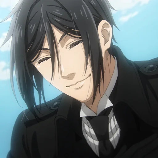 🔲 Стикер «Sebastian Michaelis» для Telegram