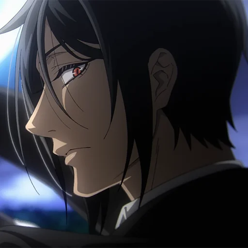 🔳 Стикер «Sebastian Michaelis» для Telegram