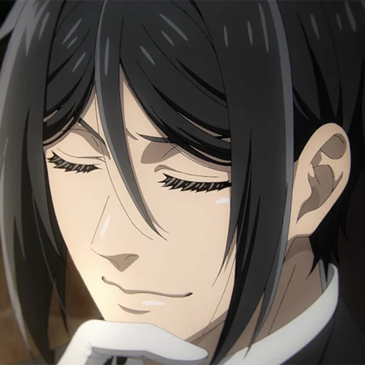 🔳 Стикер «Sebastian Michaelis» для Telegram