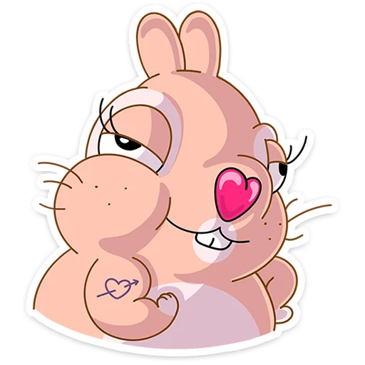🐰 Стикер «Кролик Себастьян» для Telegram