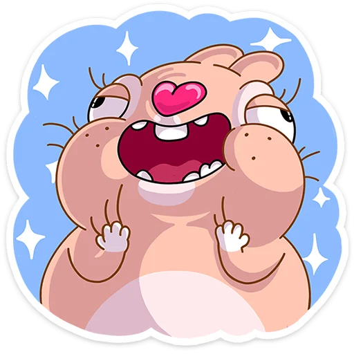 ☺️ Стикер «Кролик Себастьян» для Telegram