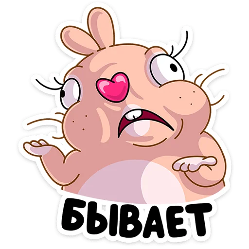 🤪 Стикер «Кролик Себастьян» для Telegram