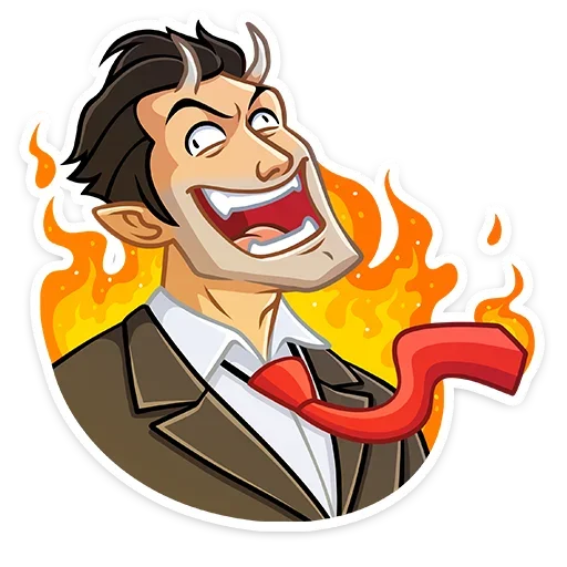 🔥 Стикер «Секретный агент» для Telegram
