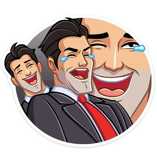 😂 Стикер «Секретный агент» для Telegram