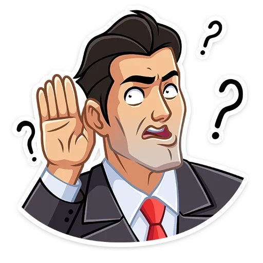 ❓ Стикер «Секретный агент» для Telegram