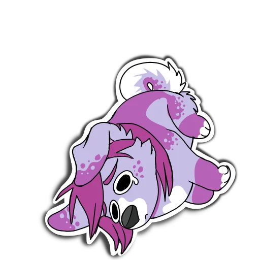 😞 Стикер «Secret puppies» для Telegram