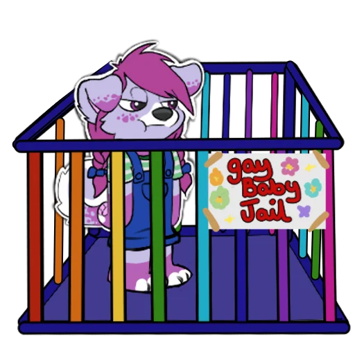 ⛓ Стикер «Secret puppies» для Telegram