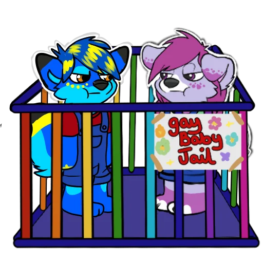 🐶 Стикер «Secret puppies» для Telegram