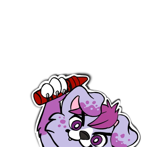 🖍 Стикер «Secret puppies» для Telegram