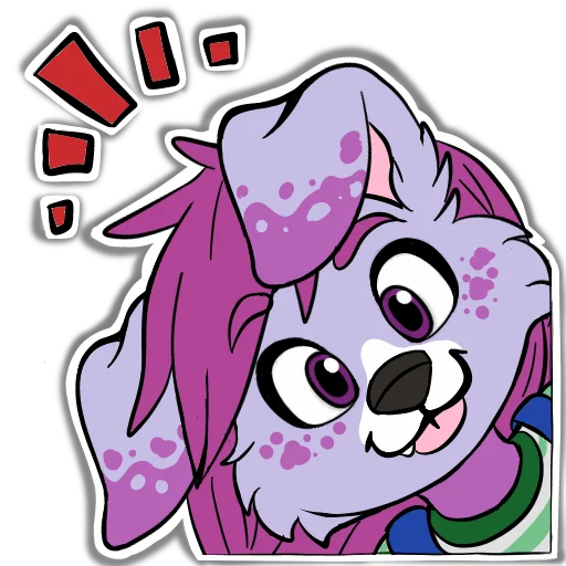 ❗️ Стикер «Secret puppies» для Telegram