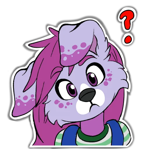 ❓ Стикер «Secret puppies» для Telegram