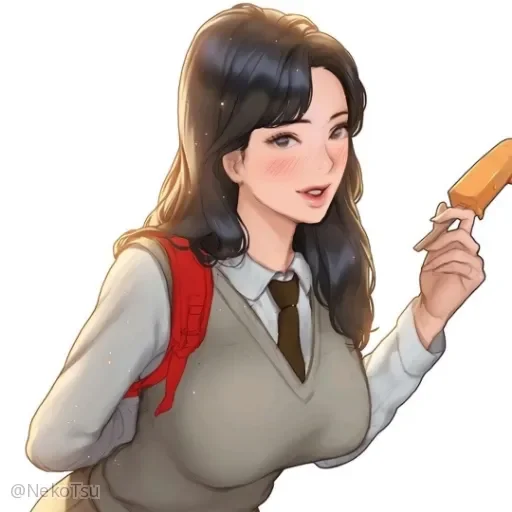 Стикерпак Seegsy Gals для Telegram — скачать